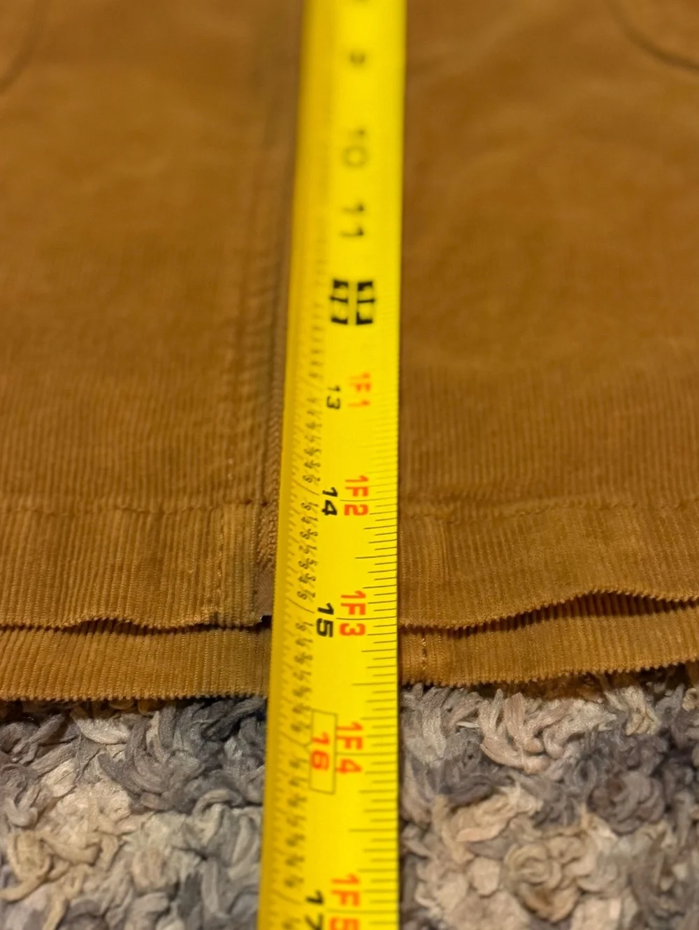 N/A brown corduroy